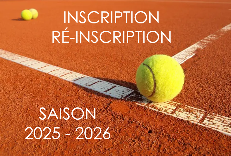 Inscription / réinscription 2026